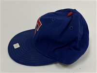 Tom Robson 1989 Texas Rangers Game Used Hat