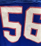 Lawrence Taylor 1992 New York Giants Game Used Jersey w/ Dave Miedema LOA