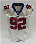Michael Strahan 2003 New York Giants Game Used Jersey w/ Dave Miedema LOA