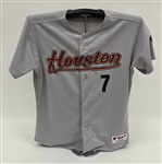 Craig Biggio 2002 Houston Astros Game Used Jersey w/ Dave Miedema LOA