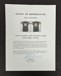 Kevin Greene 1994 Pittsburgh Steelers Game Used Jersey w/ Dave Miedema LOA