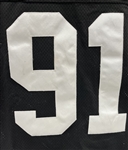 Kevin Greene 1994 Pittsburgh Steelers Game Used Jersey w/ Dave Miedema LOA