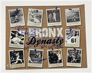 Bronx Dynasty Autographed 16x20 Photo w/ 16 Signatures
