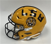 Joe Burrow 2019 LSU Used Football Helmet *Used During Championship Season*