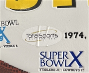 Donnie Shell Autographed & HOF Inscribed Pittsburgh Steelers Football