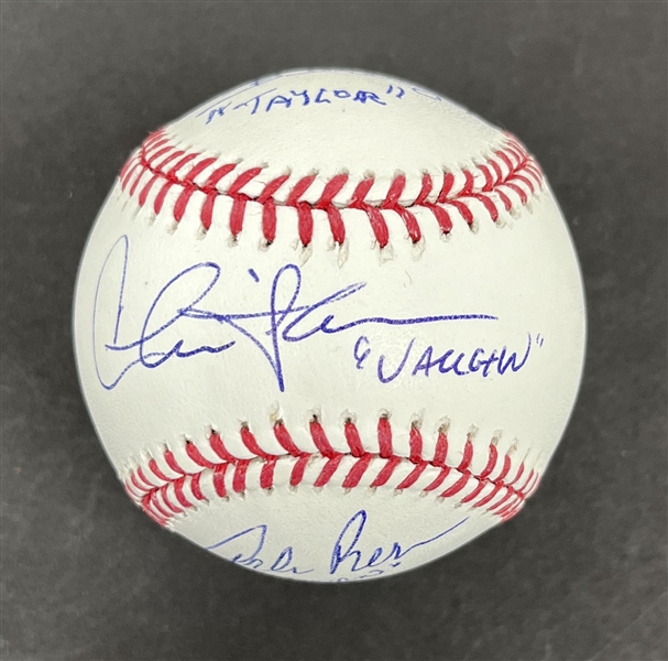 "Major League" Cast Autographed OML Baseball w/ PSA/DNA LOA