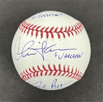 "Major League" Cast Autographed OML Baseball w/ PSA/DNA LOA