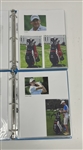 Collection of 73 Autographed Golf Photos