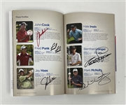 Lot of 9 Multi-Signed Golf Programs