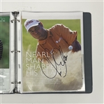 Large Collection of 428 Autographed Golf Magazine Pages w/ Furyk, Daly, Els, Garcia