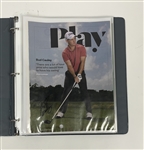 Large Collection of 428 Autographed Golf Magazine Pages w/ Furyk, Daly, Els, Garcia