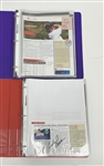 Large Collection of 428 Autographed Golf Magazine Pages w/ Furyk, Daly, Els, Garcia