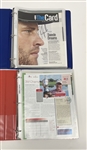 Large Collection of 428 Autographed Golf Magazine Pages w/ Furyk, Daly, Els, Garcia