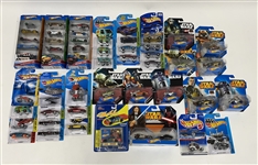 Collection of Hot Wheels Cars & Vehicles