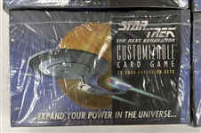 Lot of 6 Factory Sealed Star Trek Card Boxes