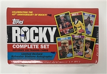 Lot of 2 Factory Sealed 2016 Topps Rocky Complete Sets