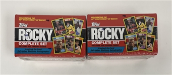 Lot of 2 Factory Sealed 2016 Topps "Rocky" Complete Sets