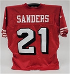 Deion Sanders 1994 San Francisco 49ers Game Used Jersey w/ Dave Miedema LOA
