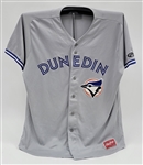 Vladimir Guerrero Jr. 2017 Dunedin Blue Jays Game Used Jersey w/ Dave Miedema LOA