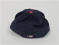 Deion Sanders 1992 Atlanta Braves Game Used Hat w/ Dave Miedema LOA