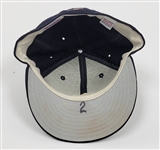 Derek Jeter c. 1995-96 New York Yankees Game Used Hat *Rookie Year* w/ Dave Miedema LOA