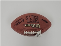 Drew Bledsoe Autographed Official NFL Football
