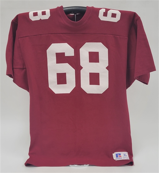"Remember the Titans" Movie Worn #68 Costume Jersey w/ Disney LOA