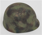 Charlie Sheen Autographed Platoon Movie Replica Army Helmet Beckett
