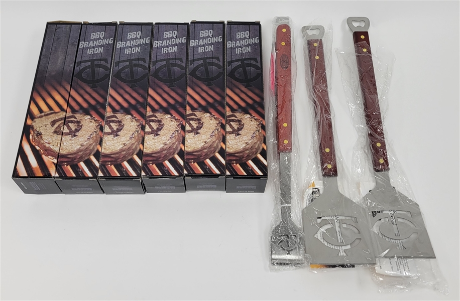 Collection of Minnesota Twins Grilling Supplies