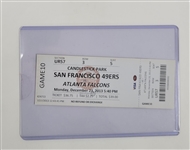 Candlestick Park Final Game Ticket & Towel