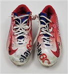 Sterling Shepard Autographed Game Worn Cleats PSA/DNA