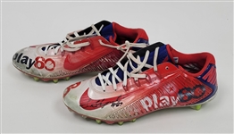 Sterling Shepard Autographed Game Worn Cleats PSA/DNA