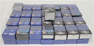 Large Collection of Factory Sealed Card Top Loaders