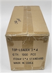 Collection of 1,000 Factory Sealed Card Top Loaders