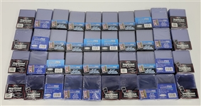 Large Collection of Factory Sealed Card Top Loaders