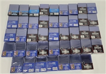 Large Collection of Factory Sealed Card Top Loaders