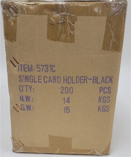 Large Collection of Factory Sealed Card Holders