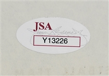 Abe Saperstein Signed Harlem Globetrotters Letter to Sid Hartman w/ JSA LOA