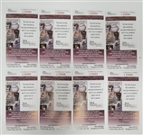 Lot of 8 Harmon Killebrew Autographed HOF NACEX Prints Out of 573 JSA