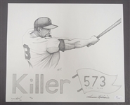 Harmon Killebrew Autographed 11x13 Print LE #5/5 JSA