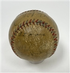 1933 New York Yankees Team Signed OAL Baseball w/ Ruth & Gehrig JSA LOA
