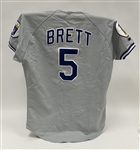 George Brett 1993 Kansas City Royals Game Used Jersey w/ Dave Miedema LOA