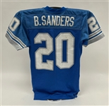 Barry Sanders 1992 Detroit Lions Game Used Jersey w/ Dave Miedema LOA