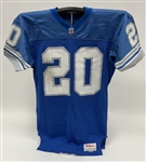 Barry Sanders 1992 Detroit Lions Game Used Jersey w/ Dave Miedema LOA