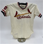 Bobby Bonds 1980 St. Louis Cardinals Game Used Jersey w/ Dave Miedema LOA