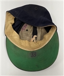 Bob Cerv c. 1958-59 Kansas City Athletics Game Used Hat w/ Dave Miedema LOA