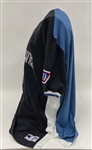 Kevin Garnett 1996-97 Minnesota Timberwolves 50th Anniversary Season Game Used Shooting Shirt w/ Dave Miedema LOA