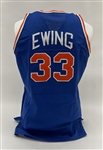 Patrick Ewing 1986-87 New York Knicks Game Used Jersey w/ Dave Miedema LOA