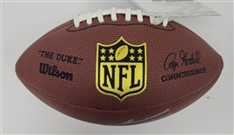 Mike Ditka Autographed & HOF Inscribed The Duke Football JSA