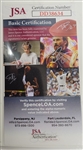Mike Ditka Autographed & HOF Inscribed The Duke Football JSA